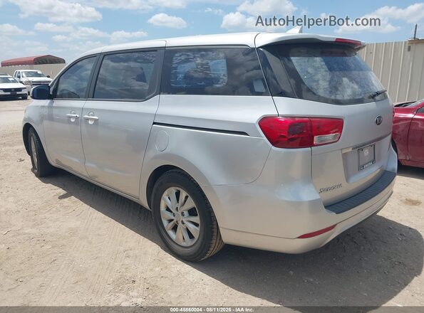 KNDMA5C17G6176258 2016 KIA SEDONA Silver Rear left