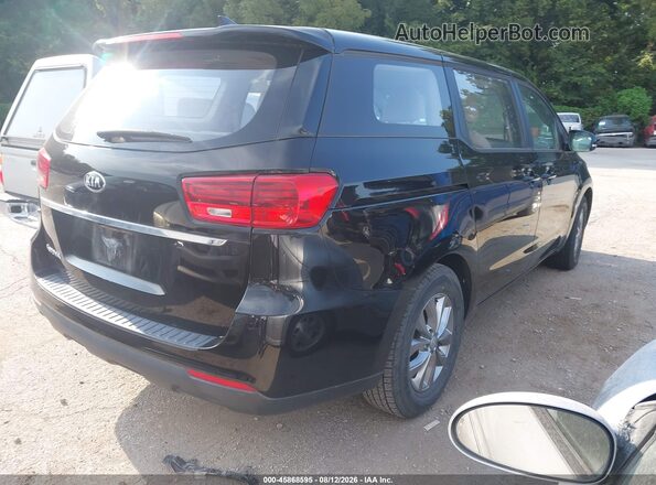 KNDMA5C17K6565362 2019 KIA SEDONA Black Tył prawy
