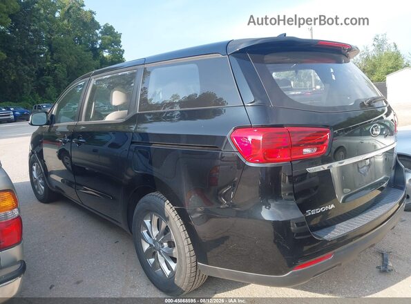 KNDMA5C17K6565362 2019 KIA SEDONA Black Tył lewy