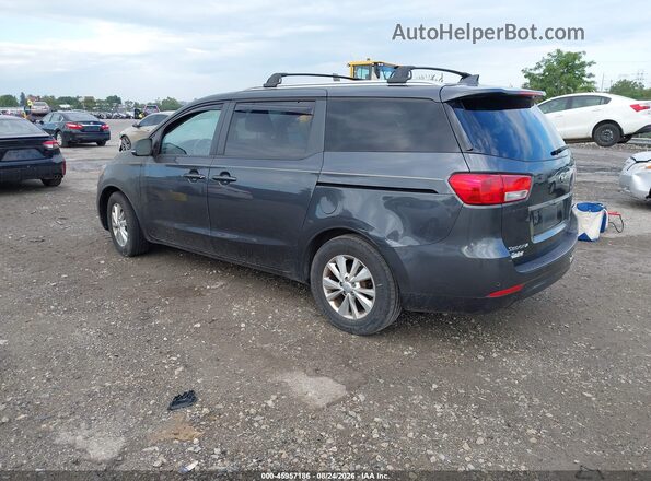 KNDMB5C10G6171917 2016 KIA SEDONA Gray Rear left