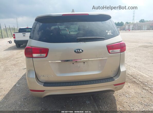 KNDMB5C10H6231938 2017 KIA SEDONA Серебряный 