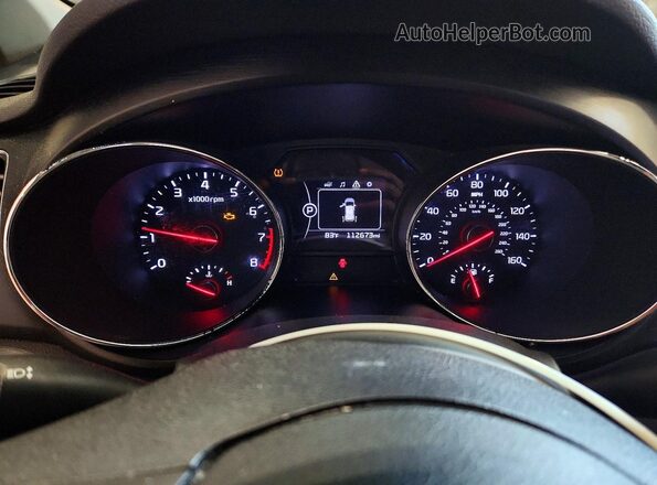 KNDMB5C10J6375138 2018 KIA SEDONA Blue Widok zestawu wskaźników