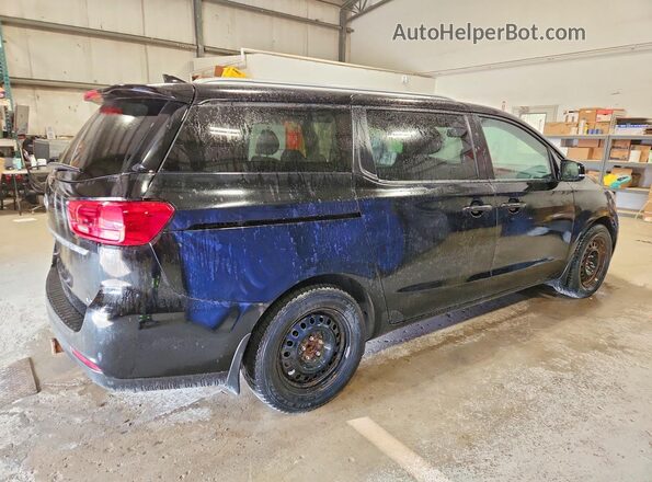 KNDMB5C10M6675122 2021 KIA SEDONA Black უკანა მარჯვენა