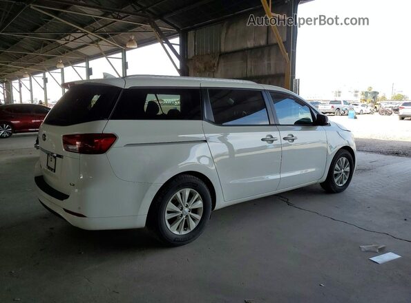 KNDMB5C11G6090845 2016 KIA SEDONA White Trasero derecho
