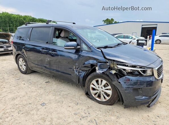 KNDMB5C11G6129711 2016 KIA SEDONA Black Առջևի աջ
