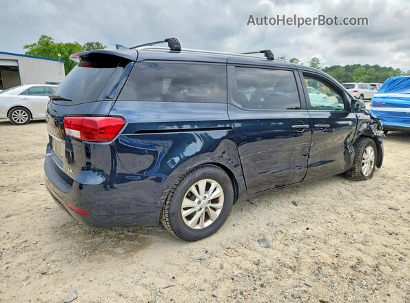 KNDMB5C11G6129711 2016 KIA SEDONA Black Հետևի աջ