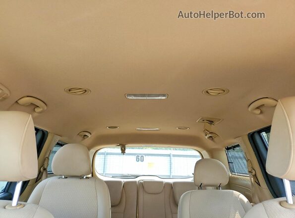 KNDMB5C11G6151868 2016 KIA SEDONA Tan Вид задніх сидінь