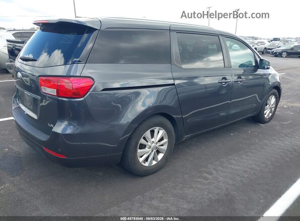 KNDMB5C11G6200938 2016 KIA SEDONA Gray Rear right