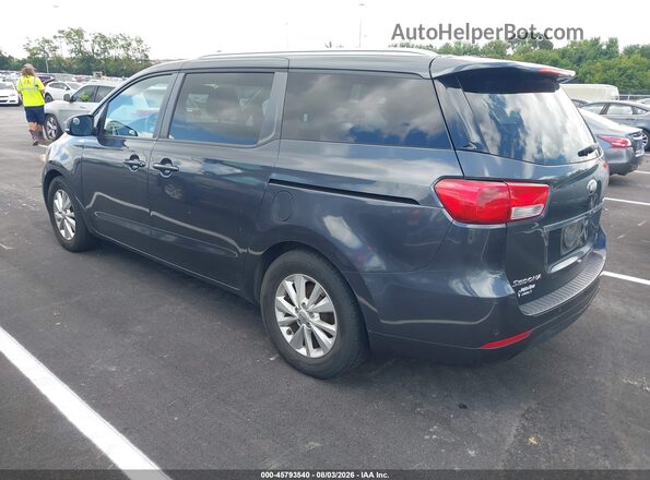 KNDMB5C11G6200938 2016 KIA SEDONA Gray Rear left