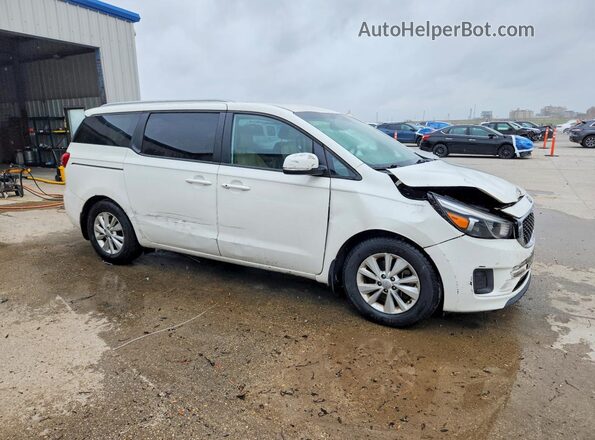 KNDMB5C11H6325942 2017 KIA SEDONA White Առջևի աջ