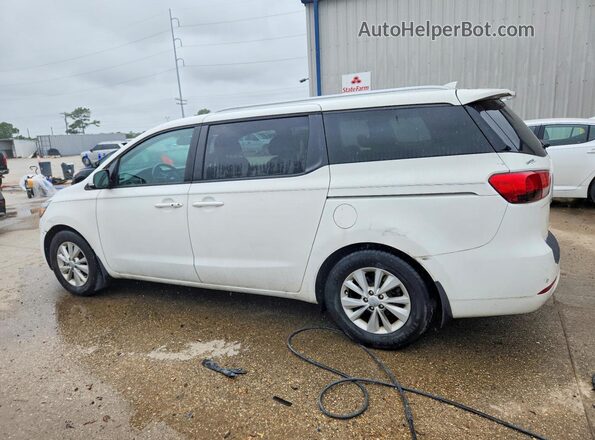 KNDMB5C11H6325942 2017 KIA SEDONA White Հետևի ձախ