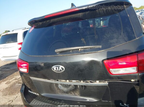 KNDMB5C11H6330428 2017 KIA SEDONA Black 