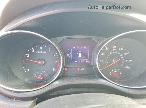 KNDMB5C11J6372524 2018 KIA SEDONA Silver Սարքավորումների վահանակի տեսք