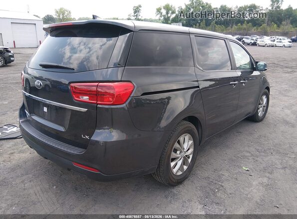 KNDMB5C11K6525484 2019 KIA SEDONA Gray Tył prawy
