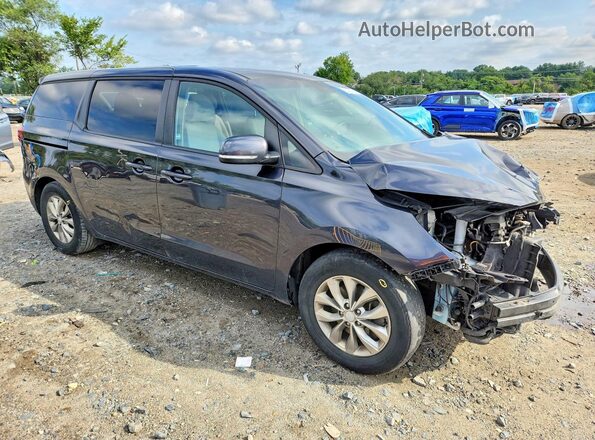 KNDMB5C11K6540678 2019 KIA SEDONA Charcoal Przód prawy
