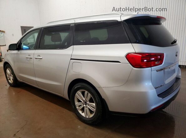 KNDMB5C11L6654391 2020 KIA SEDONA Серебряный Задняя левая четверть
