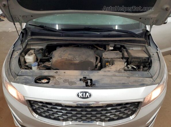 KNDMB5C11L6654391 2020 KIA SEDONA Серебряный Вид подкапотного пространства