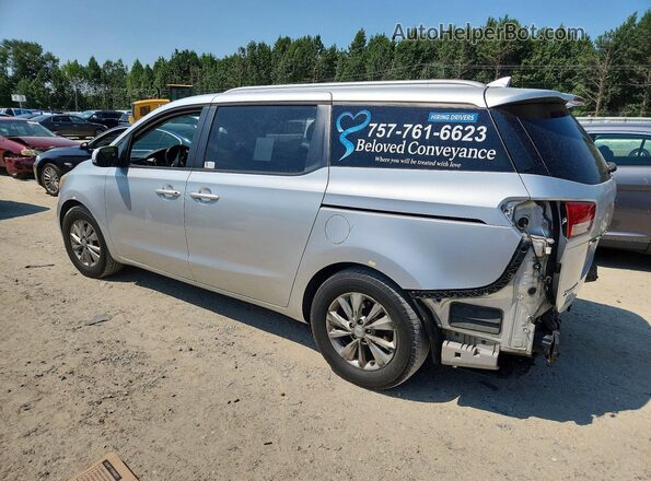 KNDMB5C12G6083709 2016 KIA SEDONA Silver უკანა მარცხენა
