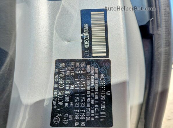 KNDMB5C12G6083709 2016 KIA SEDONA Silver სალონის 360-გრადუსიანი ხედი