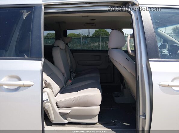 KNDMB5C12G6142726 2016 KIA SEDONA Silver VIN sticker view