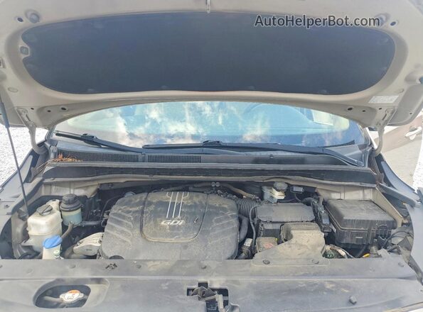 KNDMB5C12G6200463 2016 KIA SEDONA Tan ძრავის განყოფილების ხედი