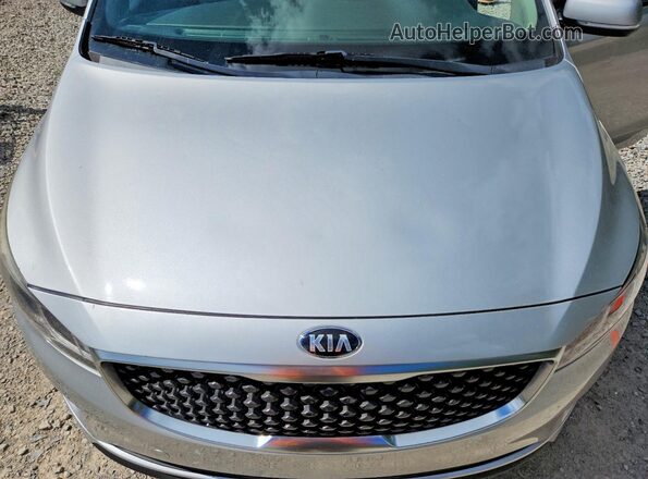 KNDMB5C12J6368076 2018 KIA SEDONA Silver Вид підкапотного простору