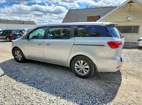 KNDMB5C12J6368076 2018 KIA SEDONA Silver Задня ліва чверть
