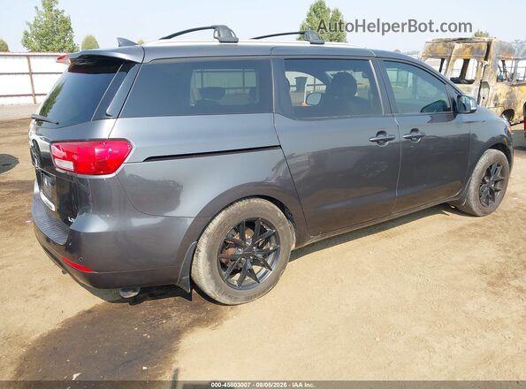 KNDMB5C12J6399537 2018 KIA SEDONA Black უკანა მარჯვენა