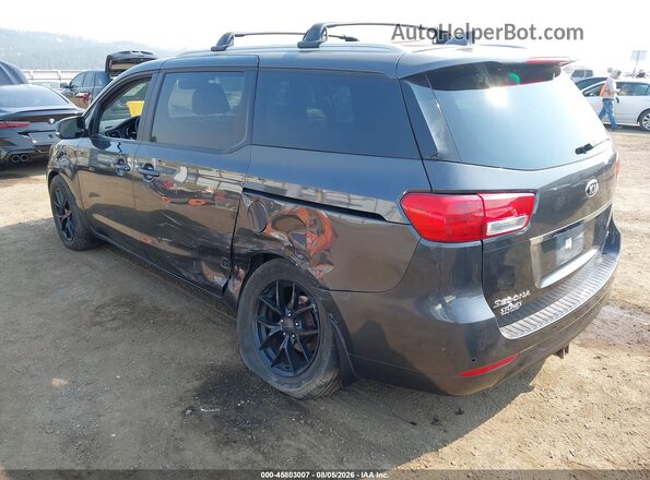 KNDMB5C12J6399537 2018 KIA SEDONA Black უკანა მარცხენა