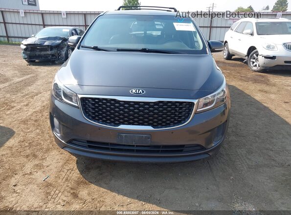 KNDMB5C12J6399537 2018 KIA SEDONA Black ხელსაწყოთა პანელის ხედი