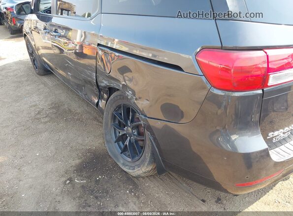 KNDMB5C12J6399537 2018 KIA SEDONA Black 