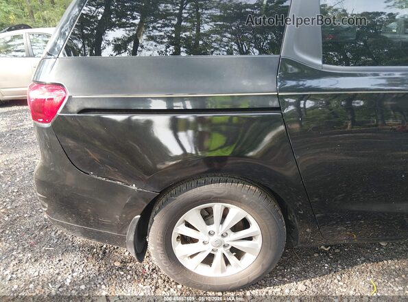 KNDMB5C13G6085985 2016 KIA SEDONA Black Vista frontal