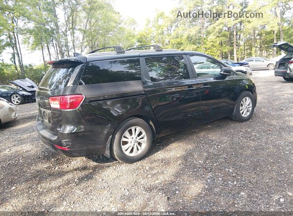 KNDMB5C13G6085985 2016 KIA SEDONA Black Trasero derecho