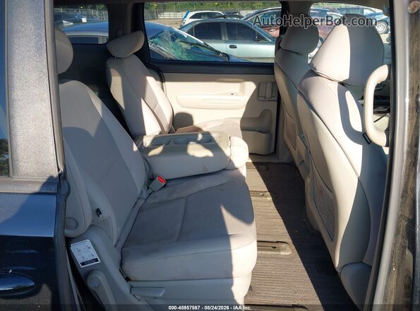 KNDMB5C13G6127958 2016 KIA SEDONA Black VIN კოდის სტიკერის ხედი