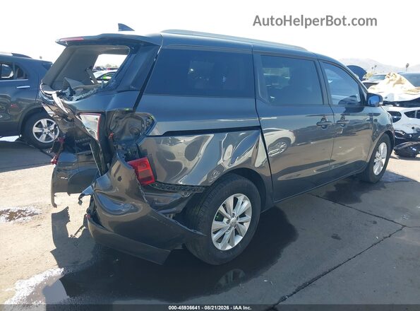 KNDMB5C13G6175797 2016 KIA SEDONA Gray Tył prawy