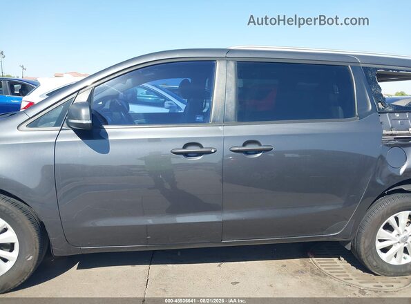 KNDMB5C13G6175797 2016 KIA SEDONA Gray Widok wnętrza 360 stopni