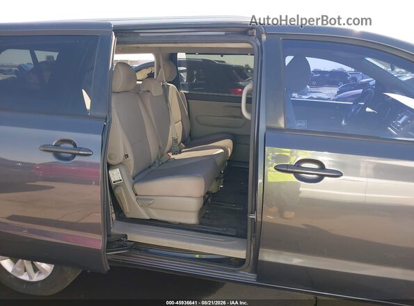 KNDMB5C13G6175797 2016 KIA SEDONA Gray Widok naklejki z numerem VIN