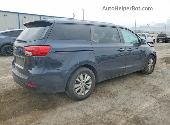 KNDMB5C13H6247907 2017 KIA SEDONA Gray Հետևի աջ