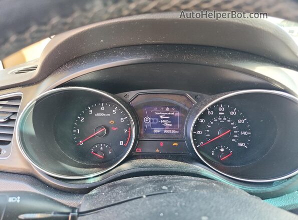 KNDMB5C13H6267431 2017 KIA SEDONA Бордовый Вид щитка приборов