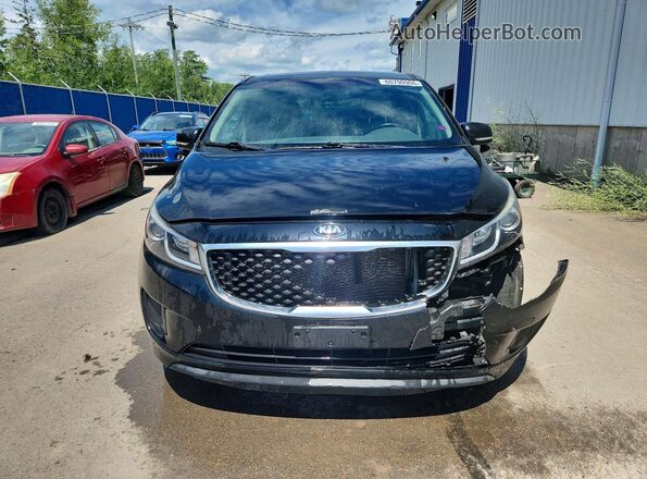 KNDMB5C13H6342967 2017 KIA SEDONA Black Vista frontal