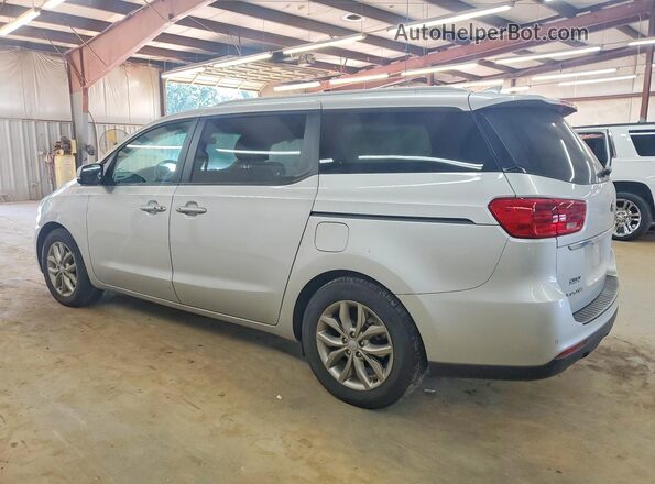 KNDMB5C13M6662199 2021 KIA SEDONA Silver Trasero izquierdo