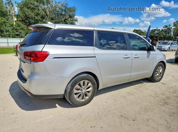 KNDMB5C13M6673509 2021 KIA SEDONA Silver Задня права чверть
