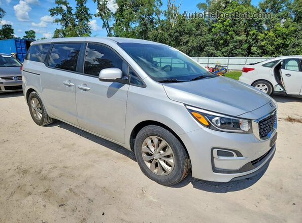 KNDMB5C13M6673509 2021 KIA SEDONA Silver Передня права чверть