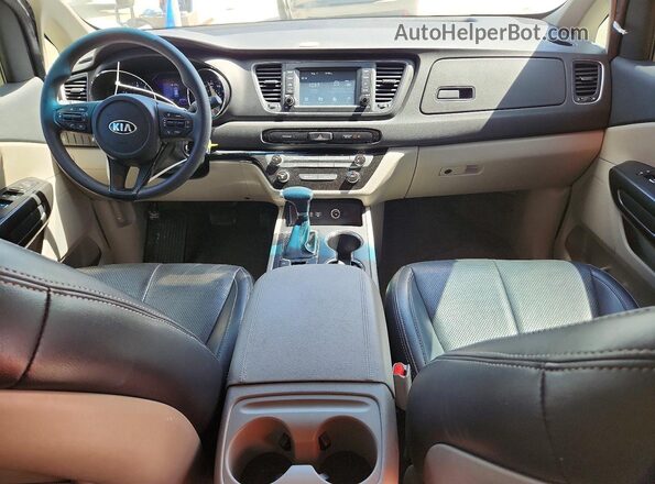 KNDMB5C13M6673509 2021 KIA SEDONA Silver Вид панелі приладів