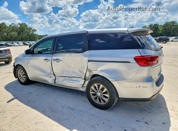 KNDMB5C13M6673509 2021 KIA SEDONA Silver Задня ліва чверть