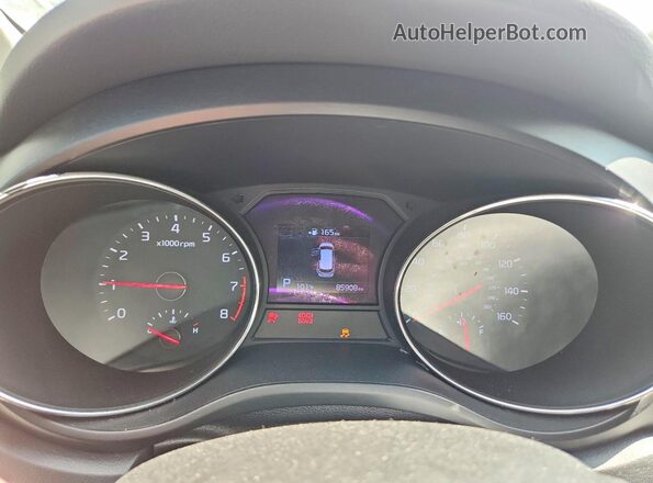 KNDMB5C13M6673509 2021 KIA SEDONA Silver Вид щитка приладів