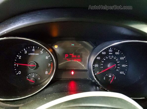 KNDMB5C14G6114359 2016 KIA SEDONA White Widok zestawu wskaźników