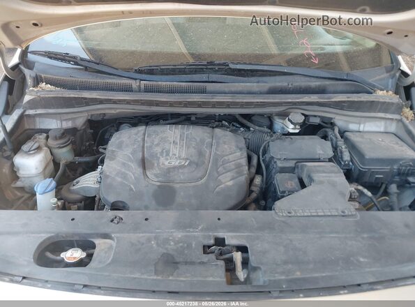 KNDMB5C14H6227987 2017 KIA SEDONA Beige Rear view
