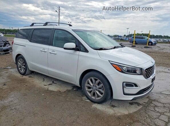 KNDMB5C14K6532803 2019 KIA SEDONA Белый Передняя правая четверть