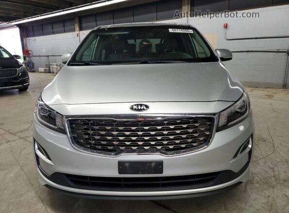 KNDMB5C14M6664771 2021 KIA SEDONA Silver Вид спереду